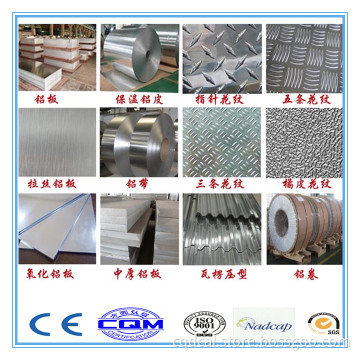 3003 3004 3005 3104 3105 3A21 Plate Aluminum Checkered Plate